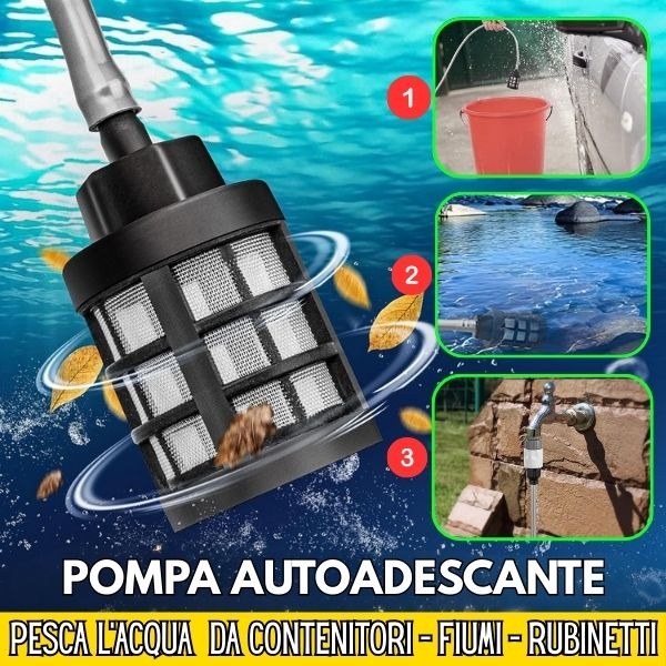Pompa autoadescante